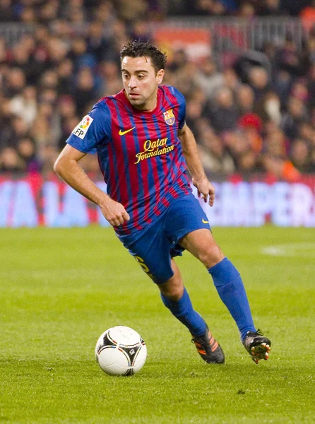 Xavi do FC Barcelona — Fotografia de Stock