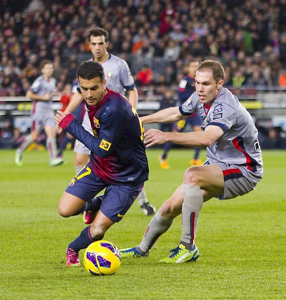 Pedro del FC Barcelona — Foto de Stock