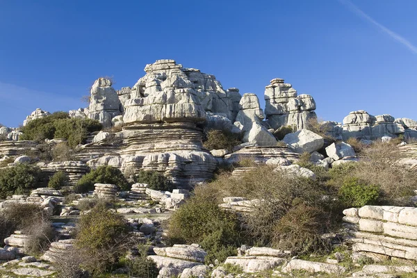 Torcal de Antequera national park in Spain — 图库照片