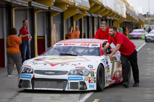 Luke Wright at Race of Whelen Nascar Euro Series — Stock Photo, Image