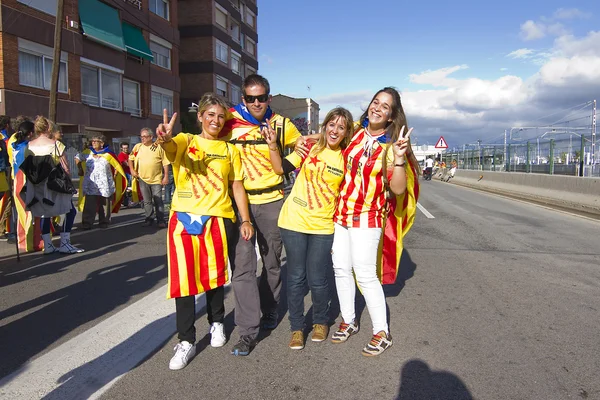 Katalan bağımsızlık hareketi — Stok fotoğraf