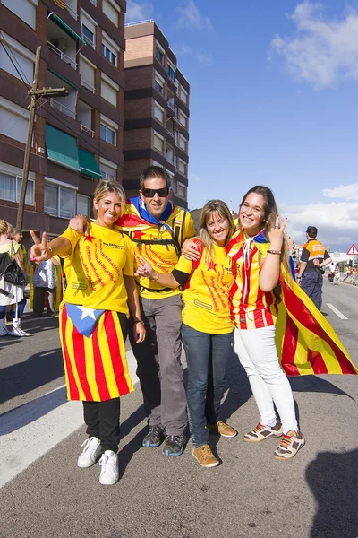 Catalan independence movement — Stock Photo, Image