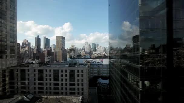 Nyc skyline. — Stock Video