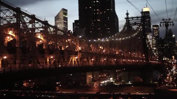 Ciudad de Nueva York skyline — Vídeos de Stock