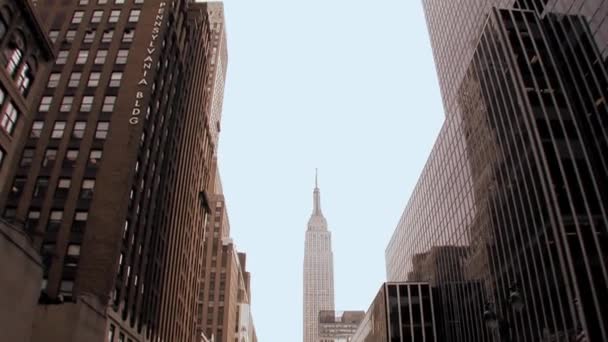 Empire state building — Stock Video