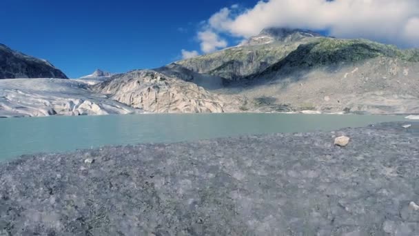 Derretimiento del hielo glaciar — Vídeo de stock