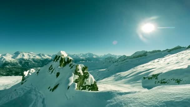 Panorama de montaña — Vídeos de Stock