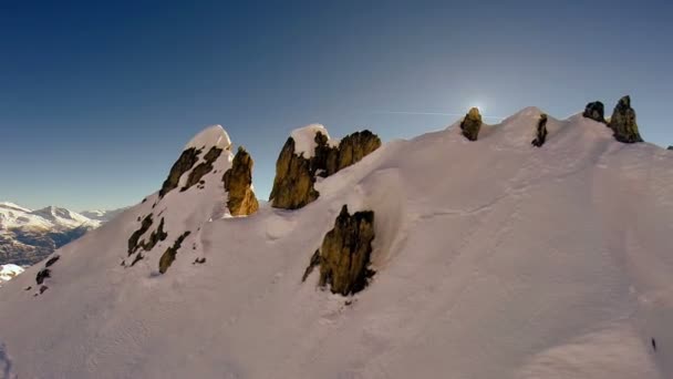 Panorama de montaña — Vídeos de Stock