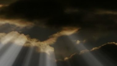 Dramatik bulutlar gökyüzü