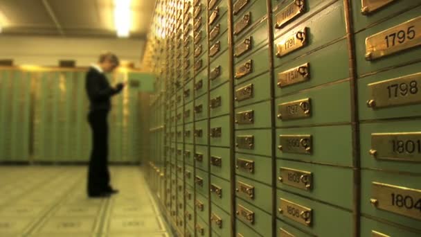 Locker room. — Stock Video