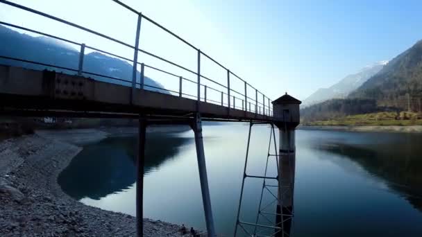 Lago panorama — Vídeos de Stock