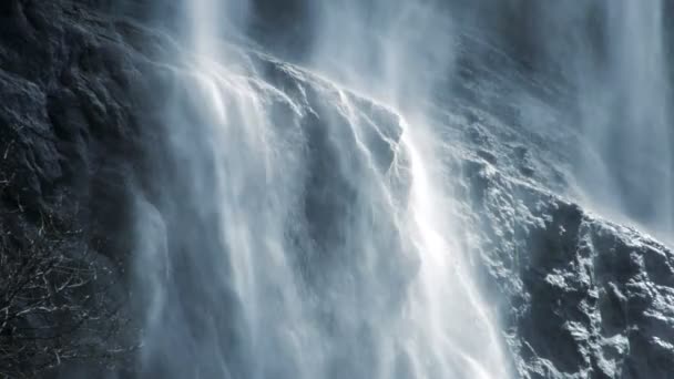 Cascada del río — Vídeo de stock