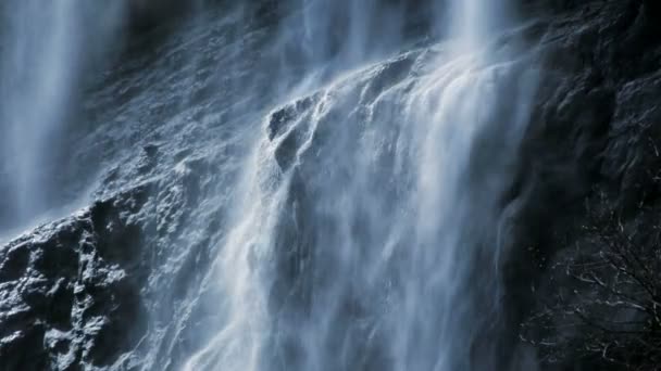 Cascada del río — Vídeo de stock