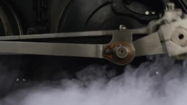 Motor de vapor . — Vídeos de Stock