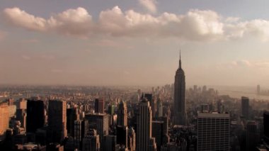 New York şehrinin silüeti