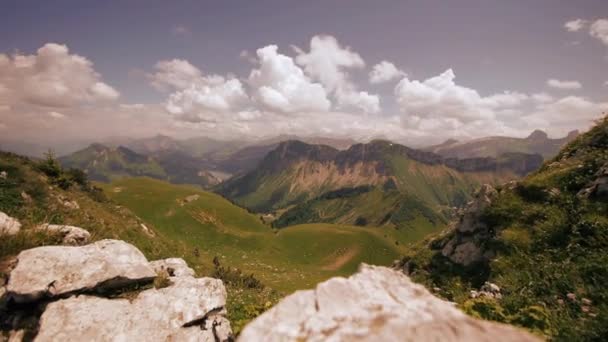 Panorama de montaña — Vídeos de Stock