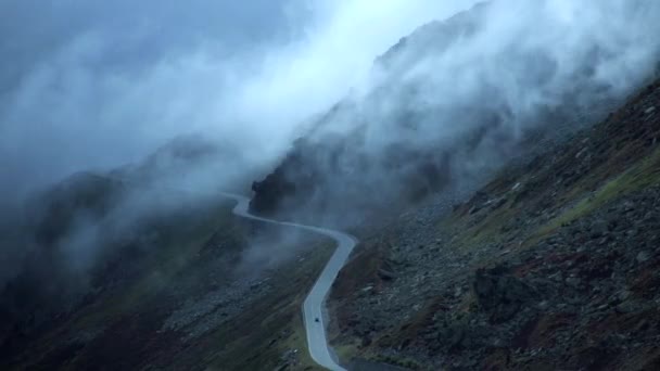 Camino de montaña. — Vídeos de Stock