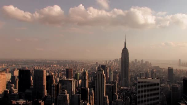 Ciudad de Nueva York skyline — Vídeos de Stock