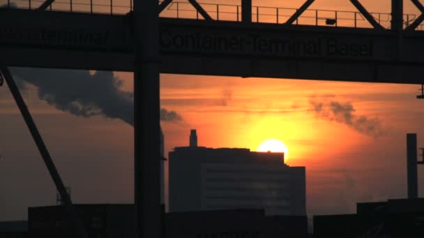 Nube de humo de contaminación — Vídeos de Stock