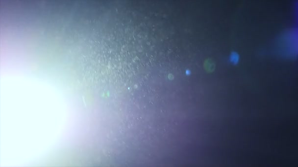 Rayons de lumière colorée 