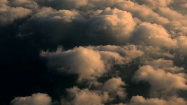 Cielo nuboso fondo — Vídeos de Stock