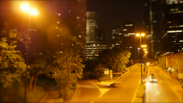 Ulice provoz v noci