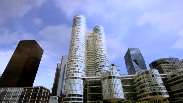 Modern business buildings — Stock Video