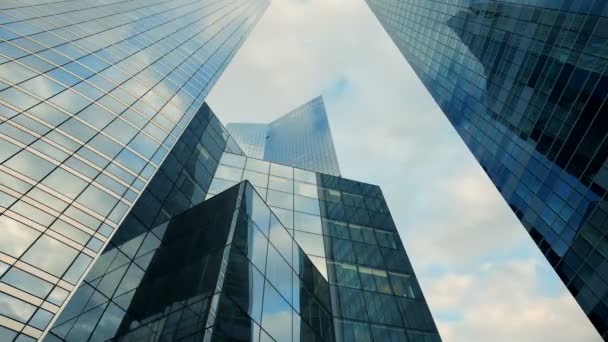 Business glass buildings
