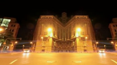 Gece sokak trafik şehir