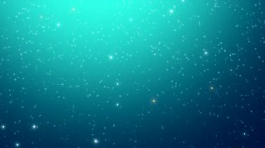 kayan parçacıklar ve küçük yıldızlar, dingin uzay ile donuk eğimli arkaplan