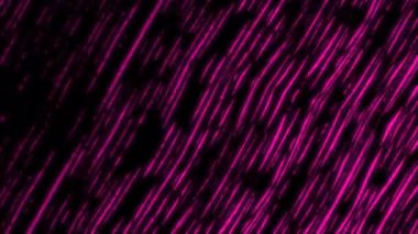 siyah arkaplanda morumsu çizgiler, dinamik neon çizgiler kinetik doku oluşturur