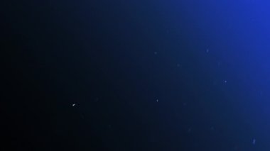 İnce noktalar ve yumuşak vignette ile gece mavisi gradyan, okyanus derinliği ve sakinliği çağrıştırıyor