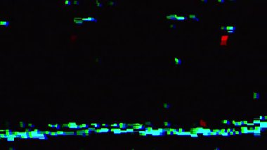 yeşil ve mavi yatay şeritli ışıldayan alçak şeritli, okyanus sonarlı estetik