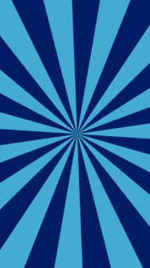 Olay Ev Sahipliği Sanatı Sunumu İçin Uygun Mavi Radyal Güneş Işığı Arkaplanı Enerjik Retro Poster Biçimi