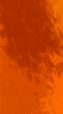 Turuncu Sıçratma Sıçratma Boya Sıçratma Bulut Doku Sokak Sanatçısı Kalın Pigment Vuruşları İfade Etkili Fırça Hareketi Dramatik