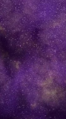 Menekşe Bulutsusu Altın Benekli, Yumuşak Bulutlu, Işıldayan Noktalar ve Yumuşak Sağlıklı Görsellik Hareketi