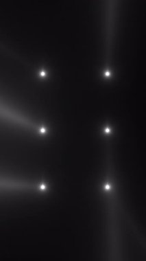 Kirişli Küçük Işıklar Izgarası, Düzenli Noktalar Simetrik Takımyıldızı, Hafif Sisler ve Radyal Parıltı Sinema Derinliği Ekle