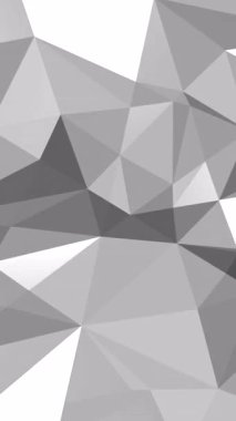 Gri tonlu çokgen arka plan Açısal Yüzleri ve Analizci Çizelgeleri ve Arayüzü Eşleştiren Şirket Stüdyolarını Gösteriyor