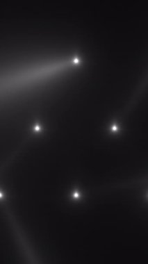 Karanlık Alandaki Yumuşak Işınlar, Teknoloji Şebekesi ve Ağ İçin Veri Akımı Görselleştirmesi ile Bağlı Parlayan Ağ Düğümleri