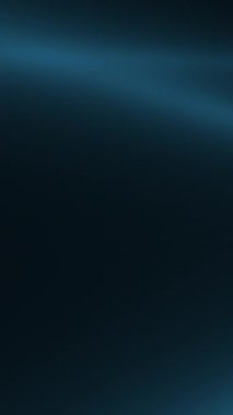 Pürüzsüz Mavi Dalga Hareketi Karanlık Tuval Arkaplanında İpeksi Gradyan Akışı ve İnce Parlak, Sakin Zarif