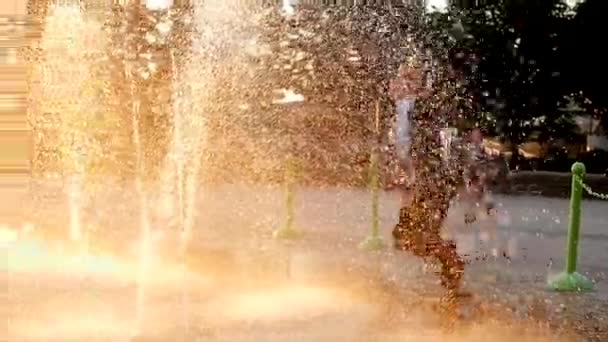 Hombre celebrando el éxito de la carrera empresarial — Vídeo de stock