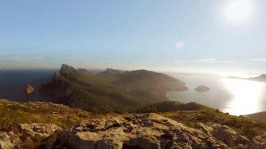 Atlantik Okyanusu ile ada manzara