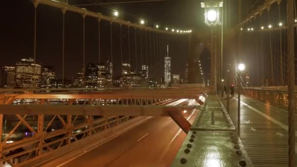 Pont route la nuit — Video