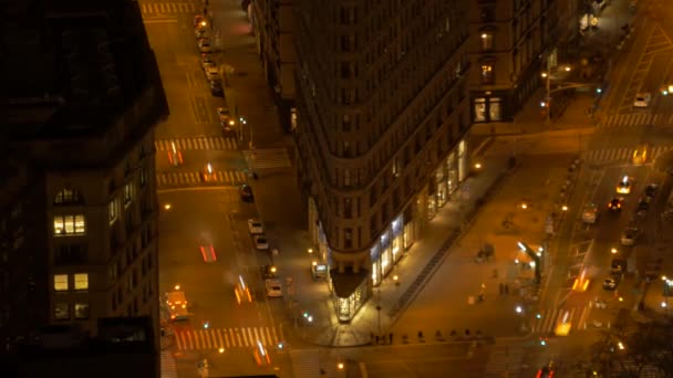 Στον ορίζοντα ουρανοξύστες κτήρια στις ΗΠΑ — Αρχείο Βίντεο