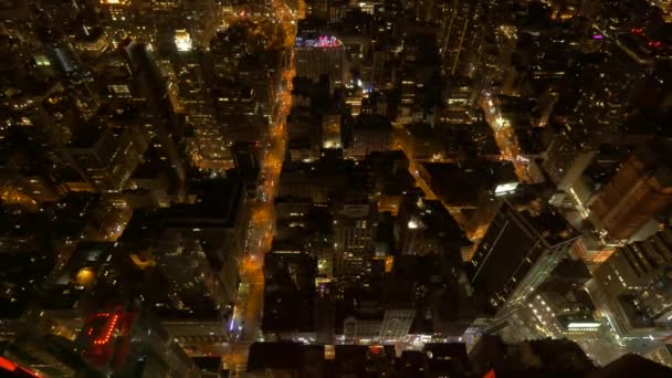 在美国的天际线摩天大楼建筑 — 图库视频影像