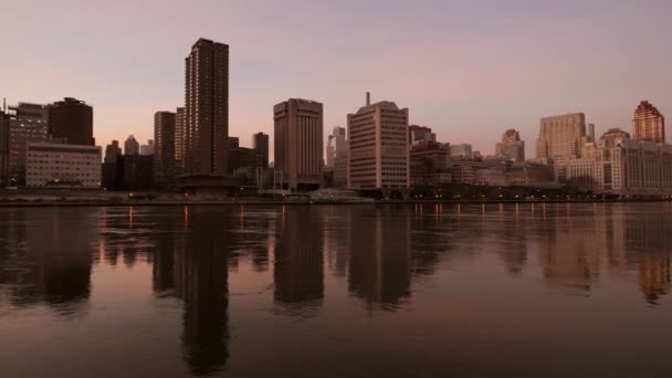 Cidade urbana skyline vista panorâmica — Vídeo de Stock