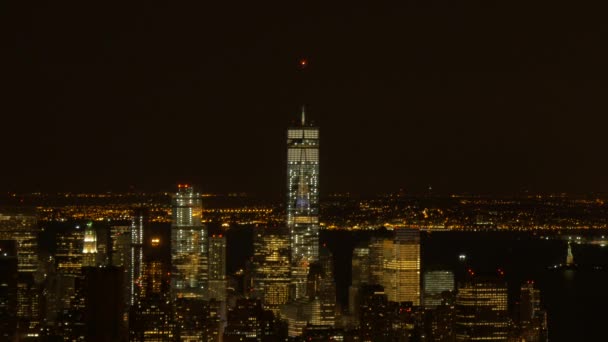 Gratte-ciel gratte-ciel bâtiments aux États-Unis — Video