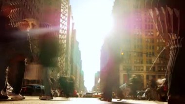New York'ta insanlar