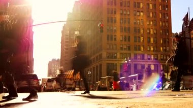 New York'ta insanlar