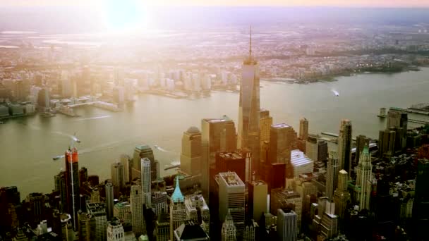 New Yorks arkitekturen — Stockvideo